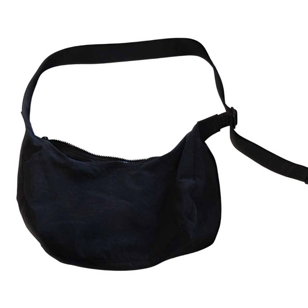 Black Baggu Bag Nylon Crossbody Bag Casual Everyday Purse
